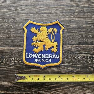 Lowenbrau Munich German Bier Beer Brewery Retro Vintage Patch